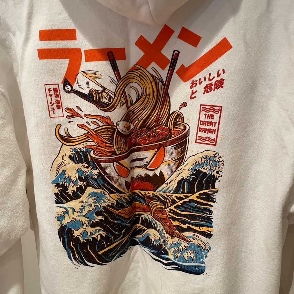 Threadless White Hoodie - Picture 4 of 8